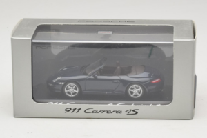 Porsche 911 997 Carrera 4 Cabriolet Mørkeblå Minichamps 1:43 WAP02015216-R1 Metal — billede 4 af 4