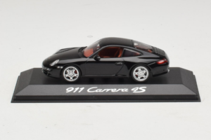 Porsche 911 997 Carrera 4S Sort Minichamps 1:43 WAP02010116 Metal