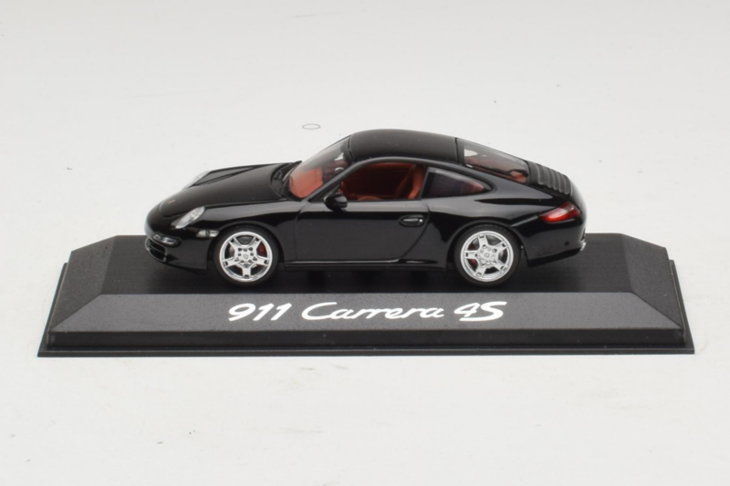 Porsche 911 997 Carrera 4S Sort Minichamps 1:43 WAP02010116 Metal