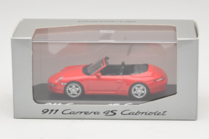 Porsche 911 997 Carrera 4S Cabriolet Rød Minichamps 1:43 WAP02015316 Metal — billede 4 af 5