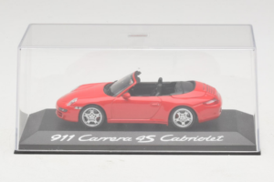 Porsche 911 997 Carrera 4S Cabriolet Rød Minichamps 1:43 WAP02015316 Metal — billede 5 af 5
