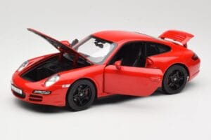 Porsche 911 997 Carrera 4S Rød Norev 1:18 187510 Metal — billede 2 af 8