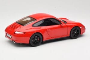 Porsche 911 997 Carrera 4S Rød Norev 1:18 187510 Metal — billede 3 af 8