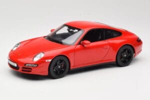 Porsche 911 997 Carrera 4S Rød Norev 1:18 187510 Metal
