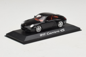 Porsche 911 997 Carrera 4S Mørkeblå Minichamps 1:43 WAP02011615 Metal — billede 2 af 4