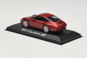Porsche 911 997 Carrera 4S Rød Minichamps 1:43 WAP02001718 Metal — billede 3 af 4