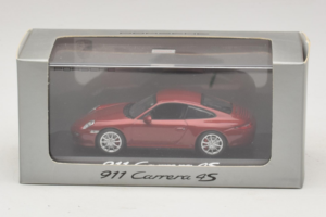 Porsche 911 997 Carrera 4S Rød Minichamps 1:43 WAP02001718 Metal — billede 4 af 4