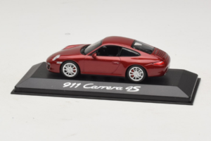 Porsche 911 997 Carrera 4S Rød Minichamps 1:43 WAP02001718 Metal