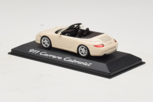 Porsche 911 997 Carrera Cabriolet Hvid Minichamps 1:43 WAP02001118 Metal — billede 3 af 5