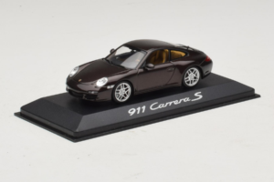 Porsche 911 997 Carrera S Brown Metallic Minichamps 1:43 WAP02001318 Metal — billede 2 af 4