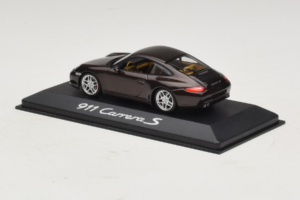 Porsche 911 997 Carrera S Brown Metallic Minichamps 1:43 WAP02001318 Metal — billede 3 af 4