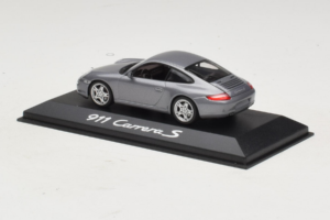 Porsche 911 997 Carrera S Grey Metallic Minichamps 1:43 WAP02011615-P1 Metal — billede 3 af 4