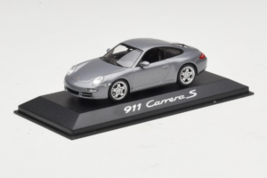 Porsche 911 997 Carrera S Grå Metallic Minichamps 1:43 WAP02010116-R1 Metal — billede 2 af 4