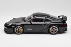 Porsche 911 997 GT2 RS Sort & Sølv Hjul Minichamps 1:18 100069401 Metal — billede 4 af 8