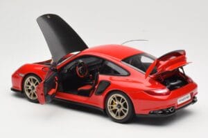 Porsche 911 997 GT2 RS Rød AUTOart 1:18 77964 Metal — billede 5 af 8