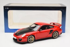 Porsche 911 997 GT2 RS Rød AUTOart 1:18 77964 Metal — billede 8 af 8