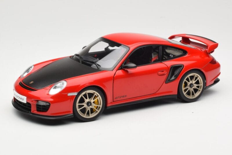 Porsche 911 997 GT2 RS Rød AUTOart 1:18 77964 Metal