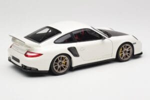 Porsche 911 997 GT2 RS Hvid Minichamps 1:18 100069400 Metal — billede 3 af 8