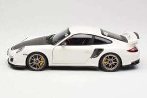 Porsche 911 997 GT2 RS Hvid Minichamps 1:18 100069400 Metal — billede 4 af 8