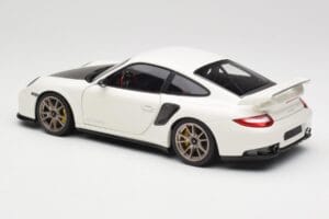 Porsche 911 997 GT2 RS Hvid Minichamps 1:18 100069400 Metal — billede 7 af 8