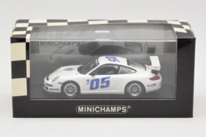 Porsche 911 997 GT3 Cup #5 Presentation 2005 Minichamps 1:43 400056400 Metal — billede 4 af 4