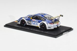 Porsche 911 997 GT3 R #74 Prospeed P. van Splunteren / M. Soulet / F. Derdaele / B. Bouvy 24 Hours of Spa 2012 Spark 1:43 SB0 — billede 3 af 4