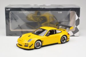 Porsche 911 997 GT3 R Street Racing Gul Minichamps 1:18 151108902 Metal — billede 6 af 6