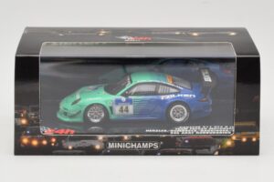 Porsche 911 997 GT3 R #44 Team Falken S. Henzler / P. Dumbreck / M. Ragginger / S. Asch 24 Hours Nurburgring 2011 Minichamps  — billede 4 af 4