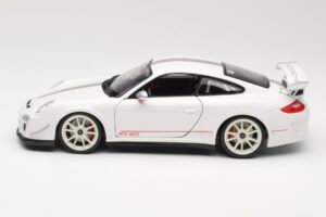 Porsche 911 997 GT3 RS 4.0 Hvid Bburago 1:18 18-11036 Metal — billede 4 af 8