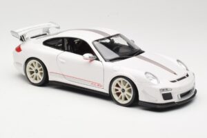 Porsche 911 997 GT3 RS 4.0 Hvid Bburago 1:18 18-11036 Metal — billede 6 af 8