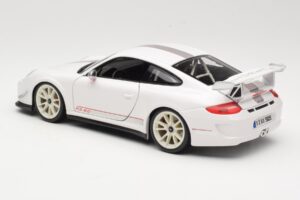 Porsche 911 997 GT3 RS 4.0 Hvid Bburago 1:18 18-11036 Metal — billede 7 af 8