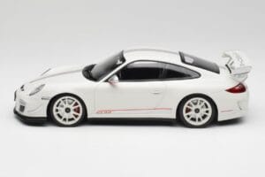 Porsche 911 997 GT3 RS 4.0 Hvid Minichamps 1:18 155062221 Metal — billede 3 af 6