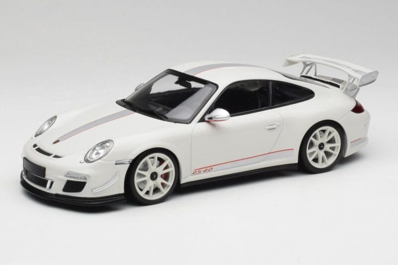 Porsche 911 997 GT3 RS 4.0 Hvid Minichamps 1:18 155062221 Metal