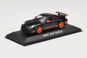 Porsche 911 997 GT3 RS Sort Orange Minichamps 1:43 WAP02012817-R1 Metal — billede 2 af 4