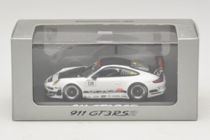 Porsche 911 997 GT3 RS Hvid Minichamps 1:43 WAP0203018 Metal — billede 4 af 4