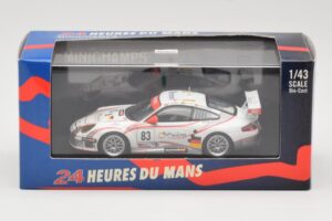 Porsche 911 997 GT3 RSR #83 Seikel Motorsport J. Nielsen / P. Ehret / P. Farnbacher 24 Hours of Le Mans 2006 Minichamps 1:43  — billede 3 af 3