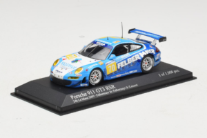 Porsche 911 GT3 RSR #70 H. Felbermayr / H. Felbermayr Jr. Felbermayr-Proton 24 Hours of Le Mans 2009 Minichamps 1:43 40009697 — billede 2 af 4