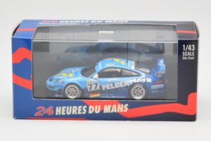 Porsche 911 997 GT3 RSR #77 Felbermayr-Proton Davidson / Henzler 24 Hours of Le Mans 2008 Minichamps 1:43 400087877 Metal — billede 4 af 4