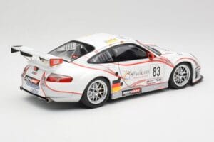 Porsche 911 997 GT3 RSR #83 Team Seikel L. Nielsen / M. Ehret / D. Farnbacher 24 Hours of Le Mans 2006 Minichamps 1:18 100066 — billede 3 af 8