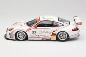 Porsche 911 997 GT3 RSR #83 Team Seikel L. Nielsen / M. Ehret / D. Farnbacher 24 Hours of Le Mans 2006 Minichamps 1:18 100066 — billede 4 af 8
