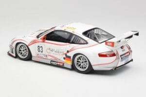 Porsche 911 997 GT3 RSR #83 Team Seikel L. Nielsen / M. Ehret / D. Farnbacher 24 Hours of Le Mans 2006 Minichamps 1:18 100066 — billede 7 af 8