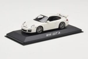 Porsche 911 997 GT3 Hvid Minichamps 1:43 WAP0202080C Metal — billede 2 af 4