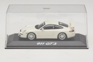 Porsche 911 997 GT3 Hvid Minichamps 1:43 WAP02012016 Metal — billede 4 af 5