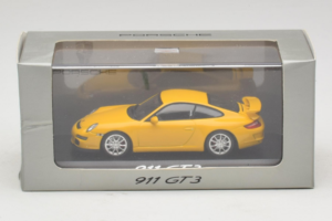 Porsche 911 997 GT3 Gul Minichamps 1:43 WAP02012116 Metal — billede 4 af 4