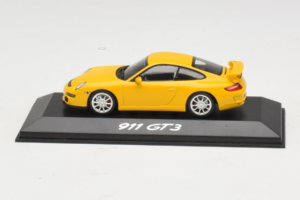 Porsche 911 997 GT3 Gul Minichamps 1:43 WAP02012116 Metal