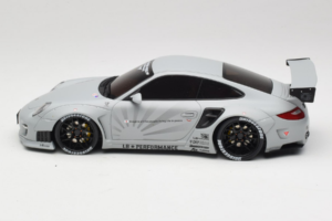 Porsche 911 997 Liberty Walk Grå GT Spirit 1:18 GT126 Resin — billede 3 af 6