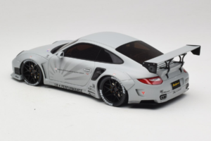 Porsche 911 997 Liberty Walk Grå GT Spirit 1:18 GT126 Resin — billede 5 af 6