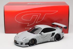 Porsche 911 997 Liberty Walk Grå GT Spirit 1:18 GT126 Resin — billede 6 af 6
