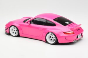 Porsche 911 997 RWB Lyserød IXO 1:18 18CMC167 Metal — billede 4 af 5