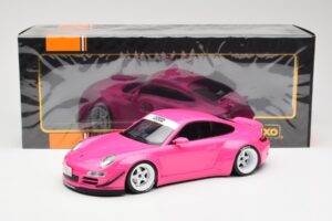 Porsche 911 997 RWB Lyserød IXO 1:18 18CMC167 Metal — billede 5 af 5